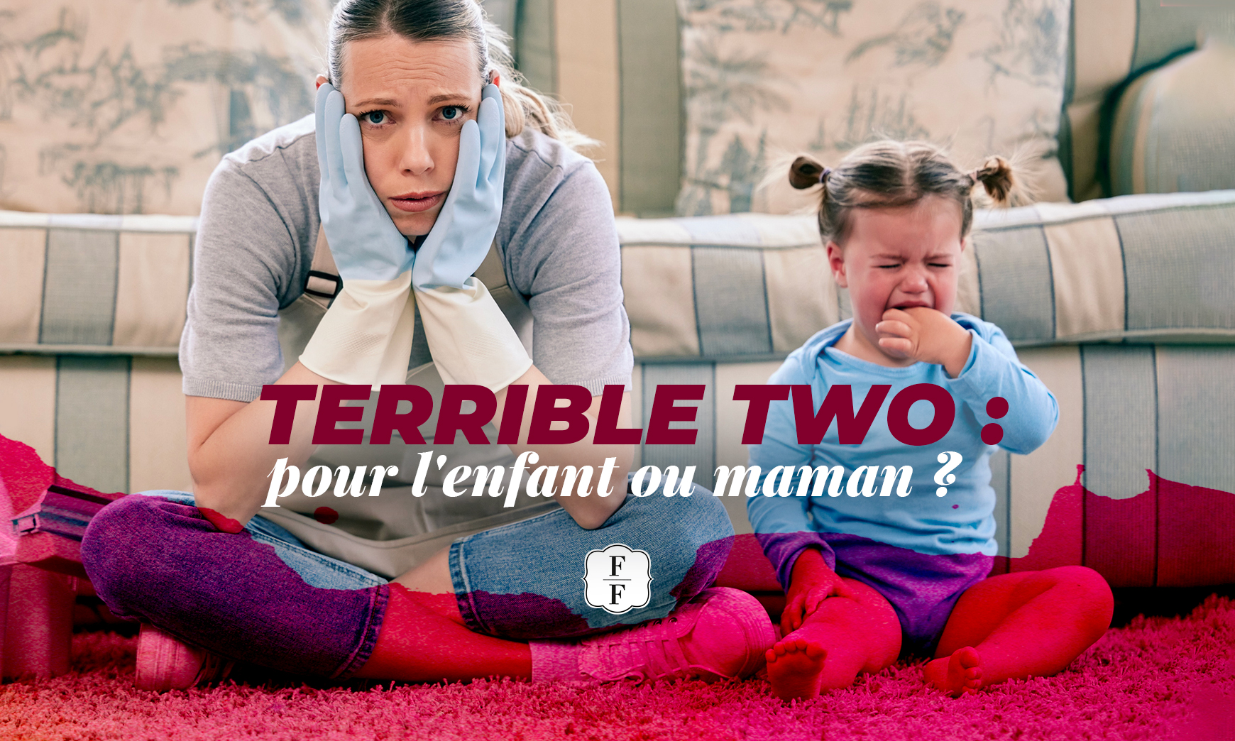 maman épuisée enfant qui pleure